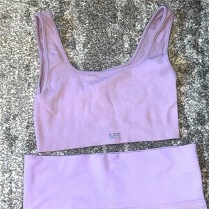 SET Active Purple Sports Bra